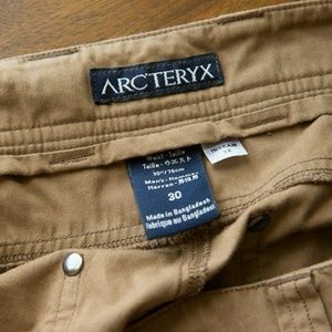 Arc'Teryx Bastion Pants Nubile Brown 30/32